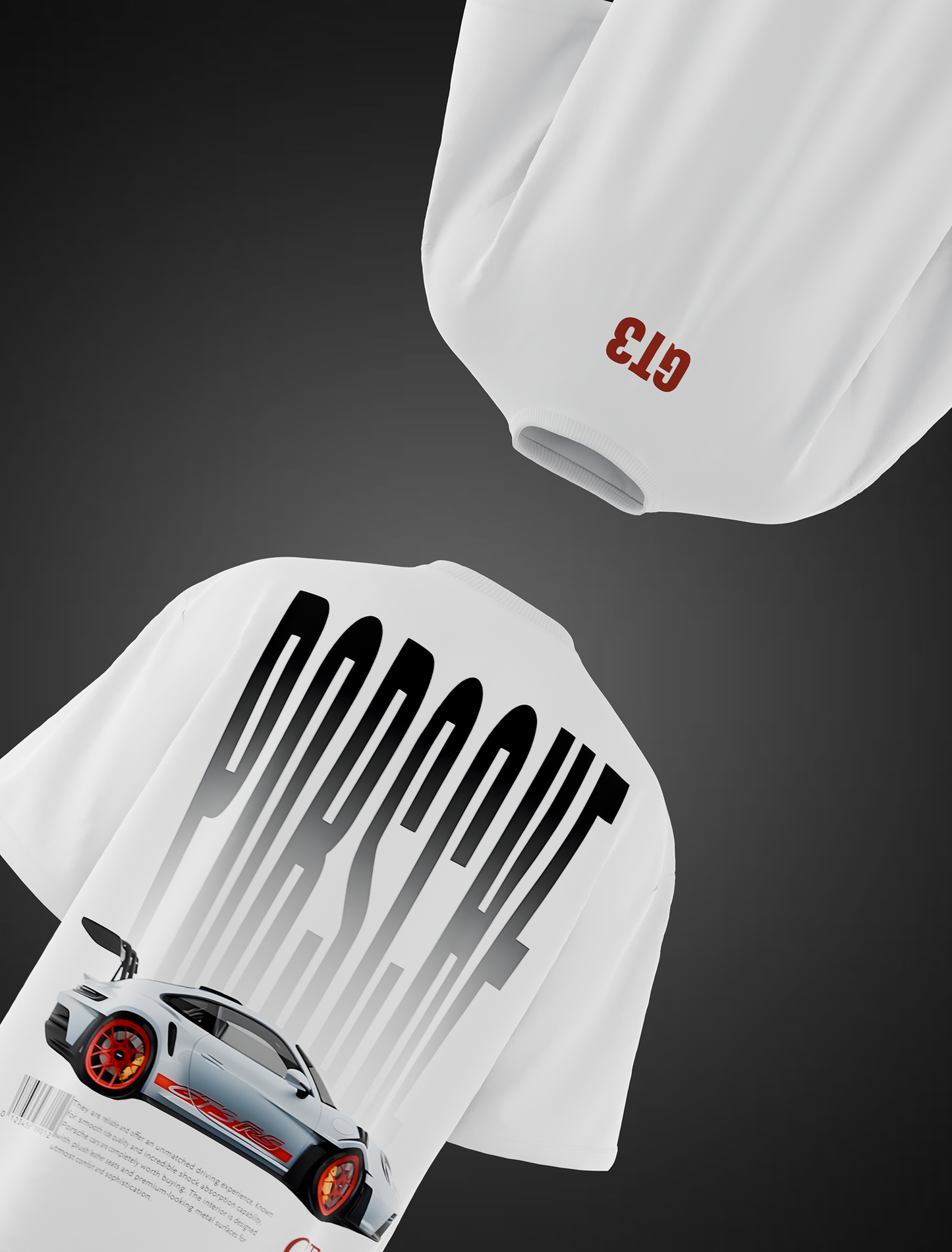 Porche 911 GT3 Oversized T-Shirt