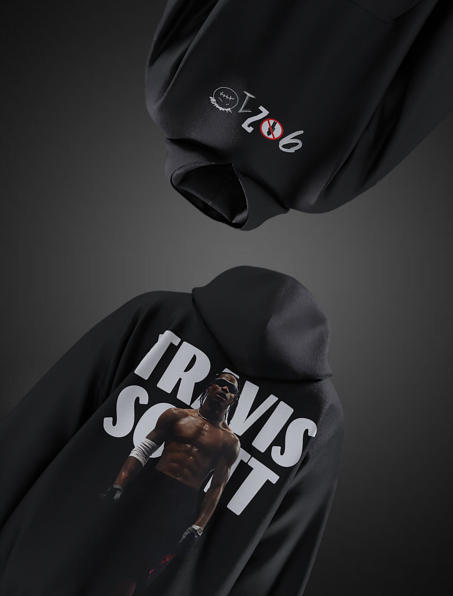 Travis Scott Oversized Hoodie